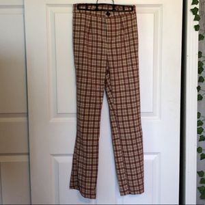 Shein plaid pants
